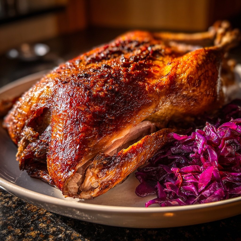 Saisonal & Festlich Weihnachtsgans mit Rotkohl