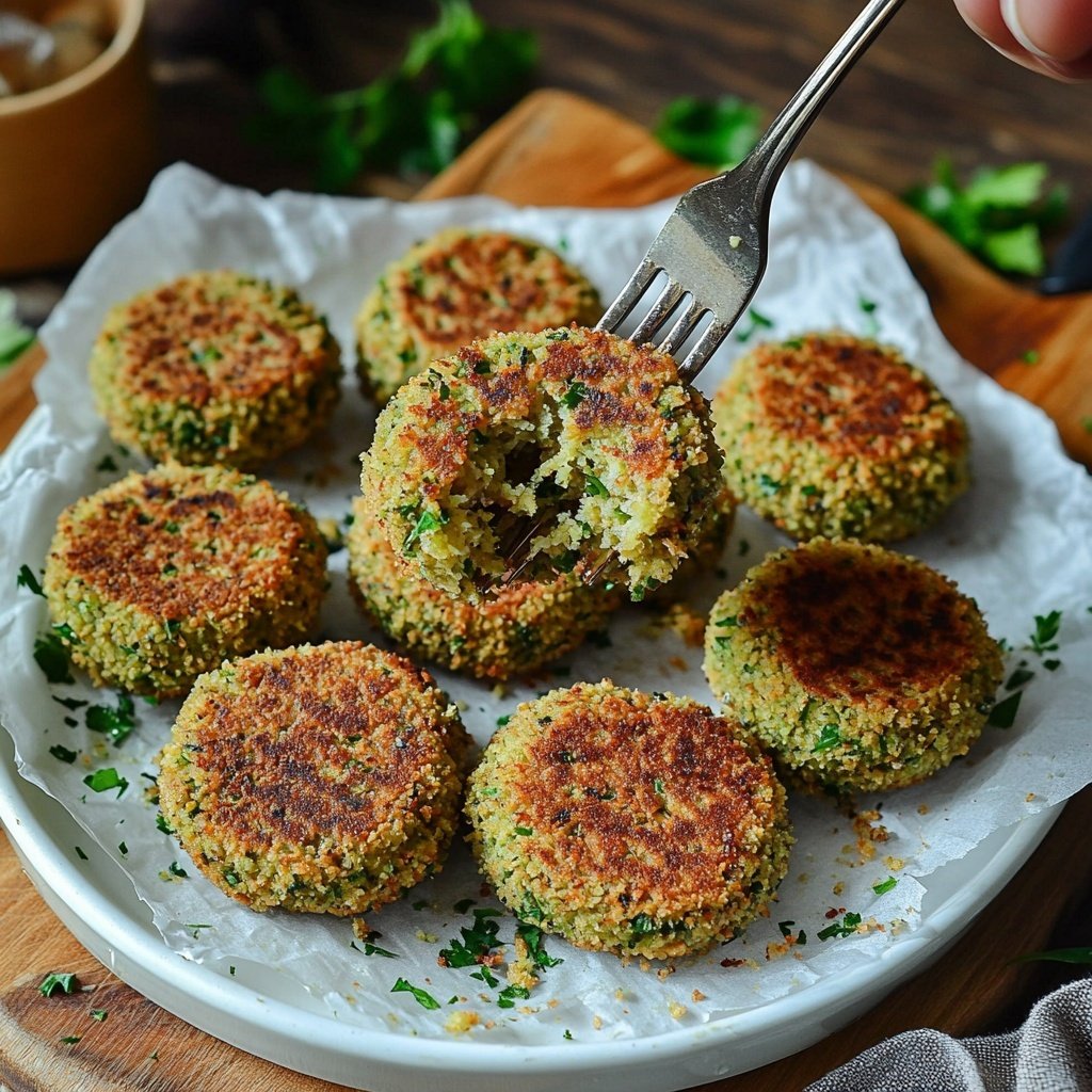 Falafel mit Petersilie