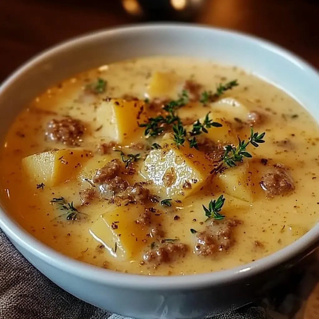 Cremige Käsesuppe