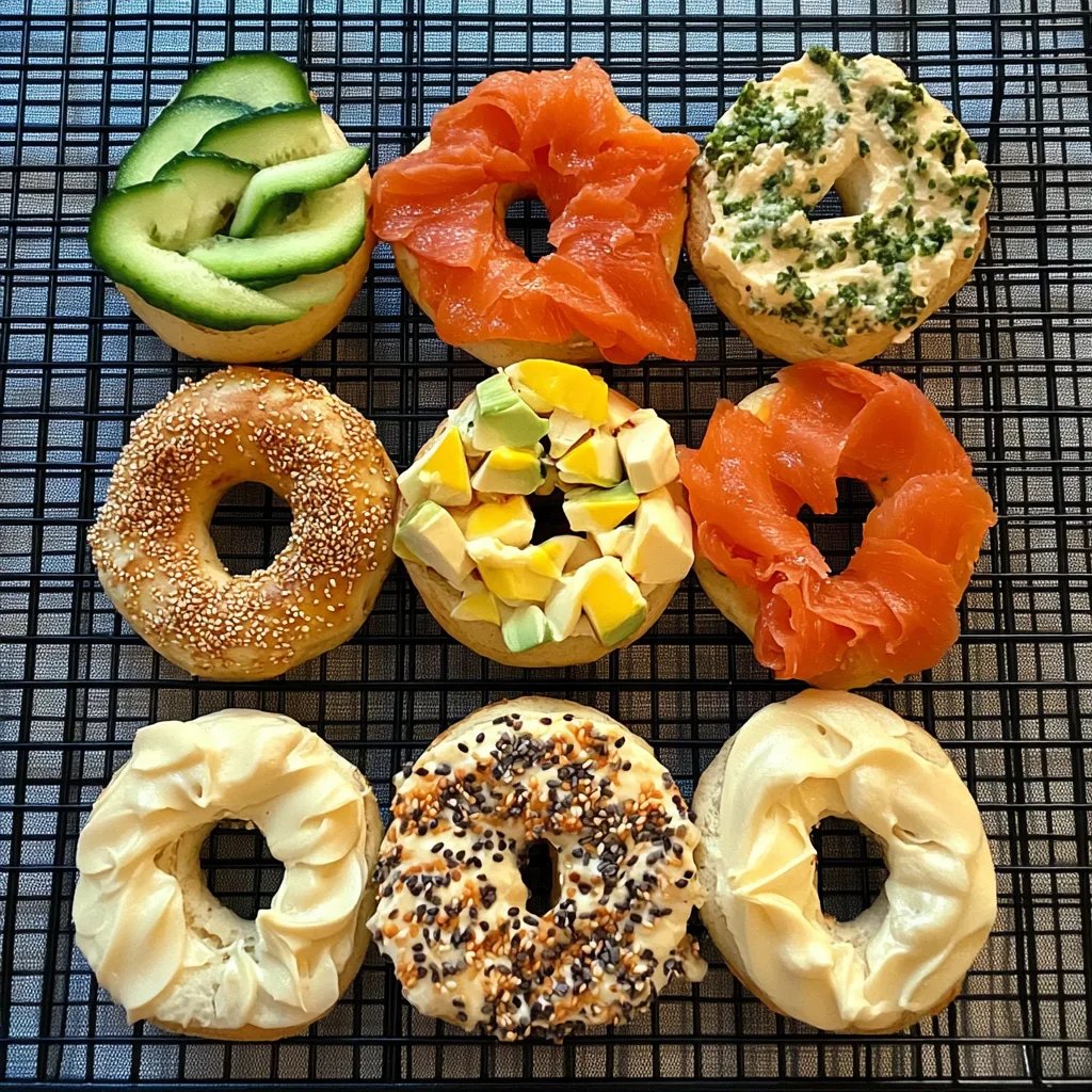 Schnelle Isey Skyr Bagels mit Toppings