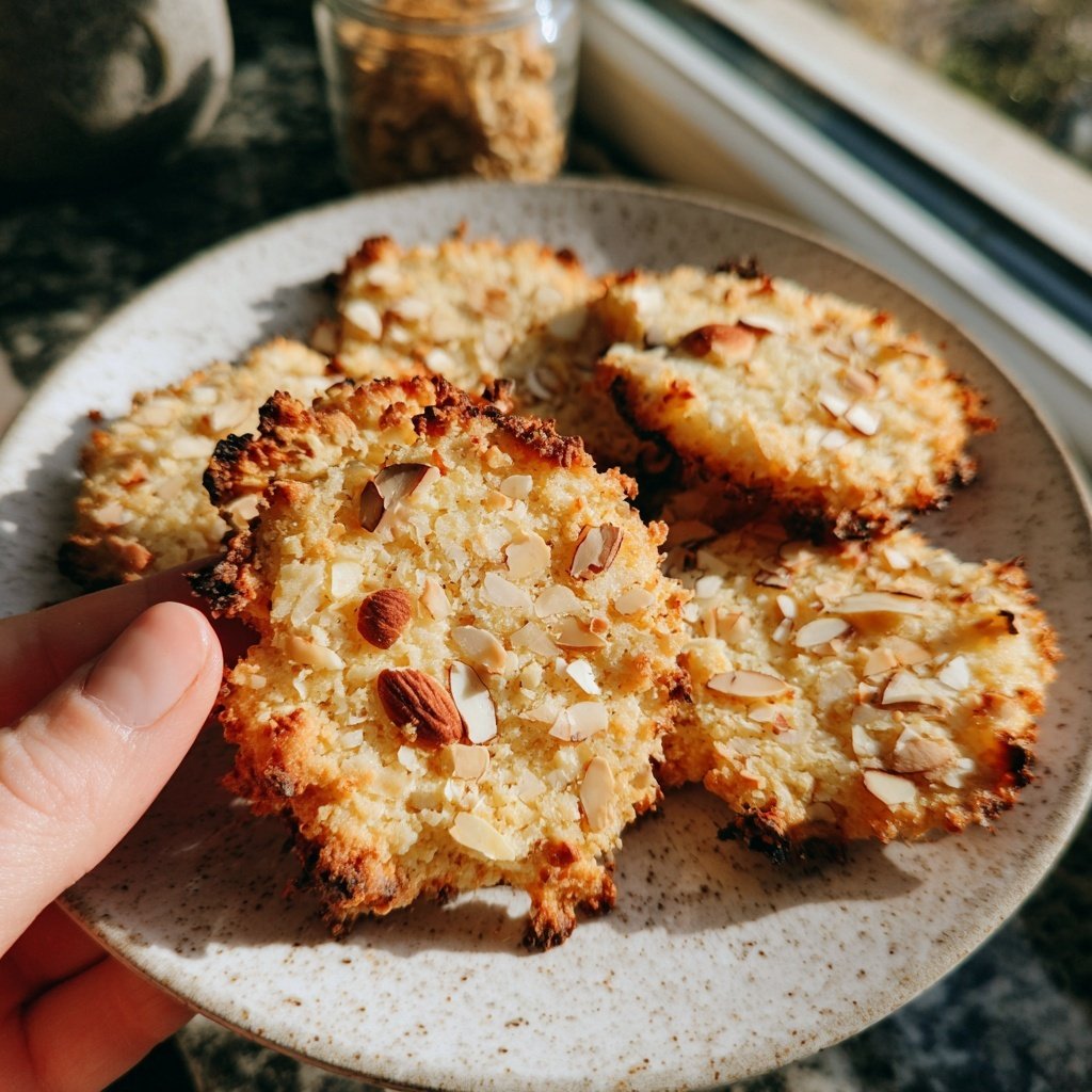 Mandelplätzchen – zart & ohne Zucker