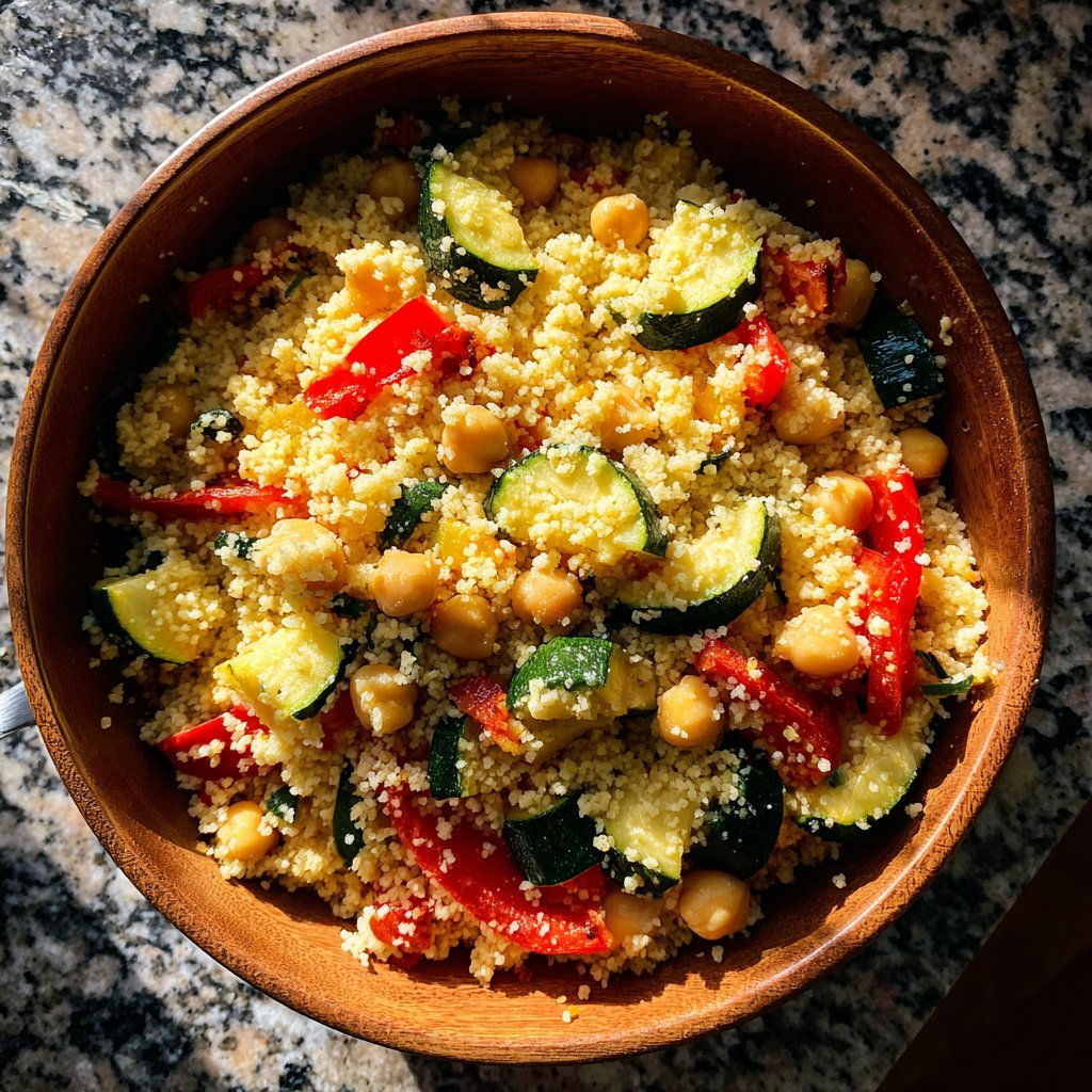 Couscous mit Ofengemüse