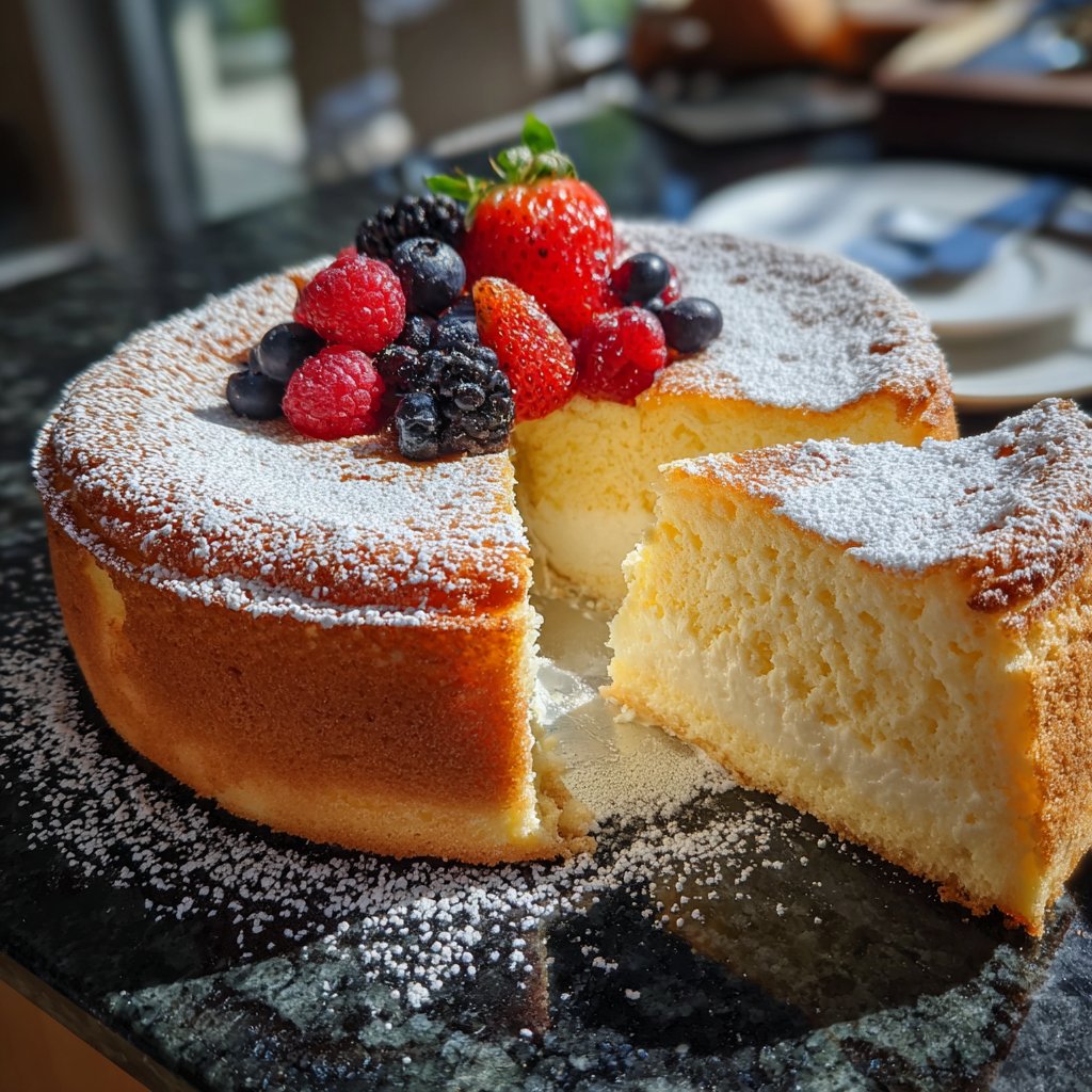 Käsekuchen klassisch gebacken