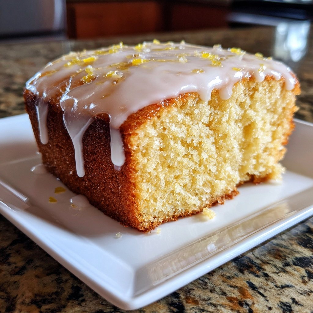 Zitronenkuchen für Kaffeezeit
