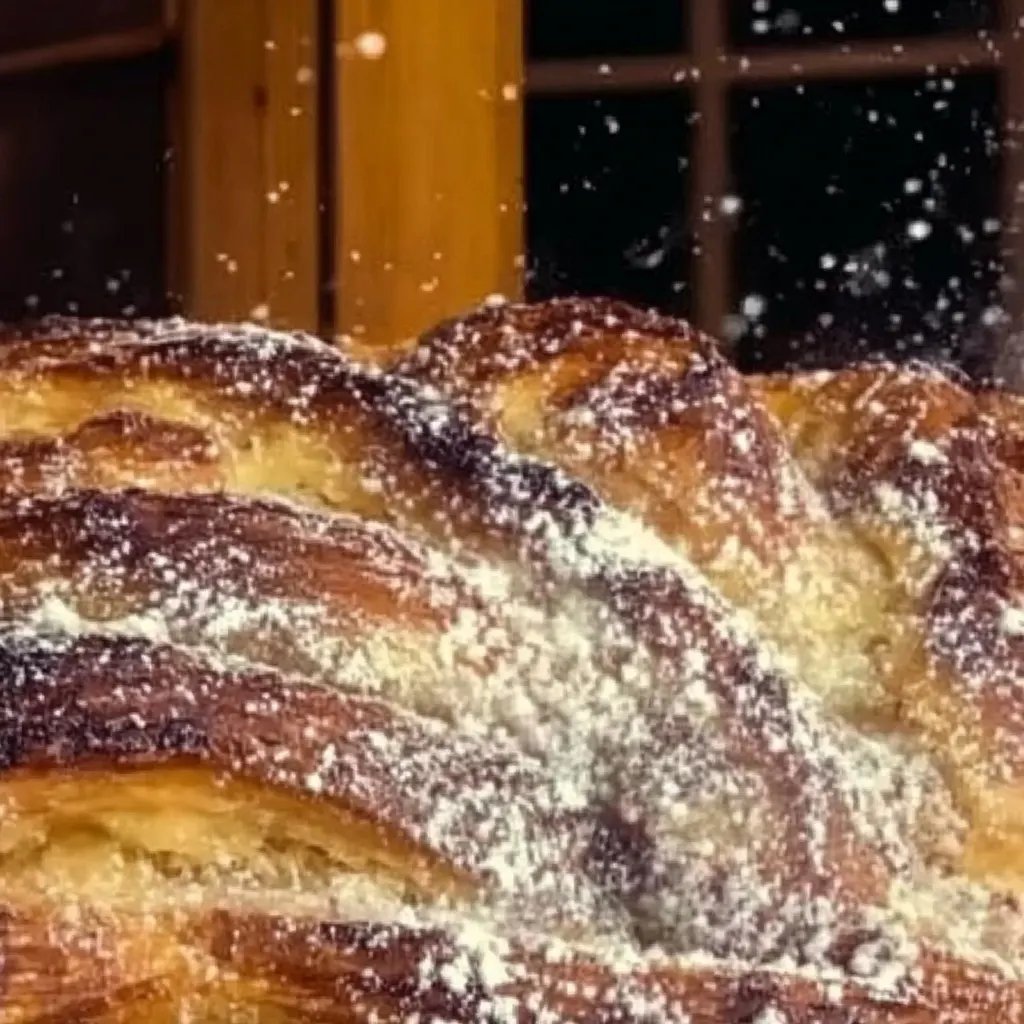 Weihnachtsbäume aus Blätterteig