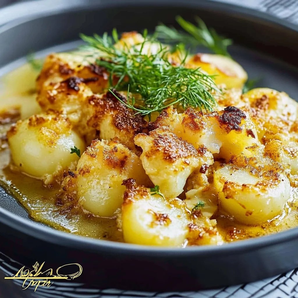 Blumenkohlauflauf mit Kartoffeln