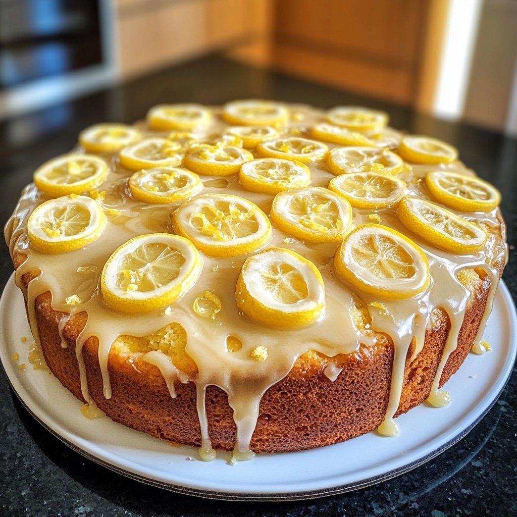 Zitronenkuchen ohne Ei