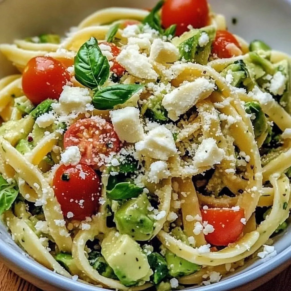 Cremige Avocado Pasta