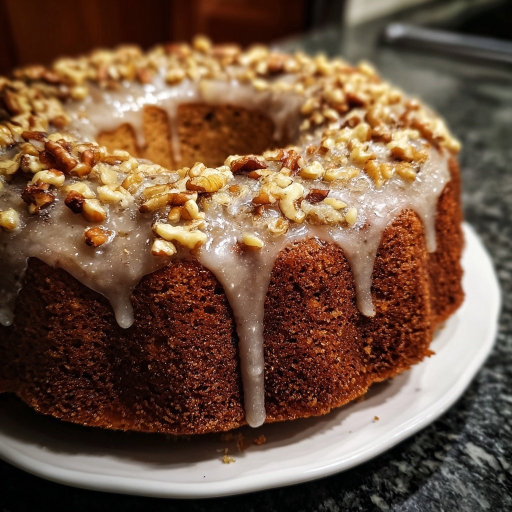 Karottenkuchen Mit Zimt Glasur