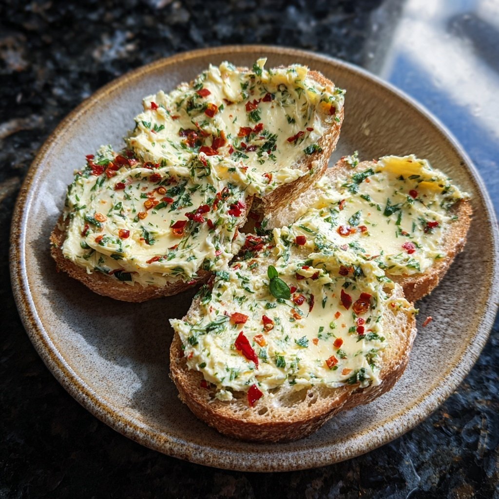 Kräuterbutter Mit Chili