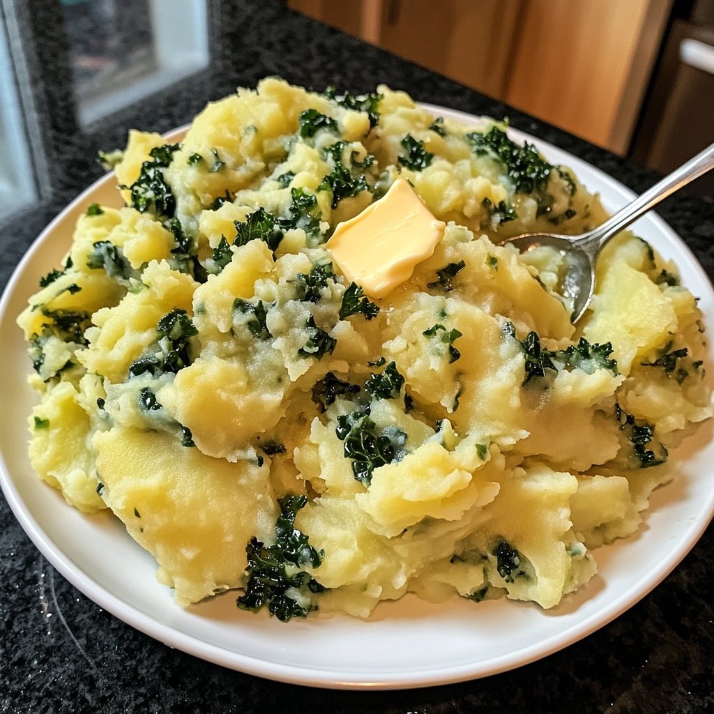 Irischer Kartoffelbrei – Colcannon