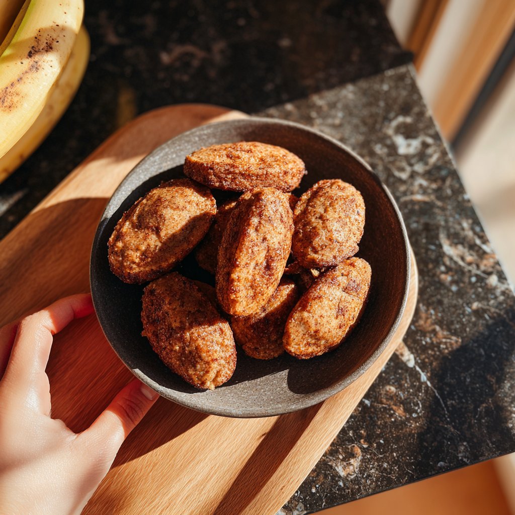 Zuckerfreie Snacks mit Banane