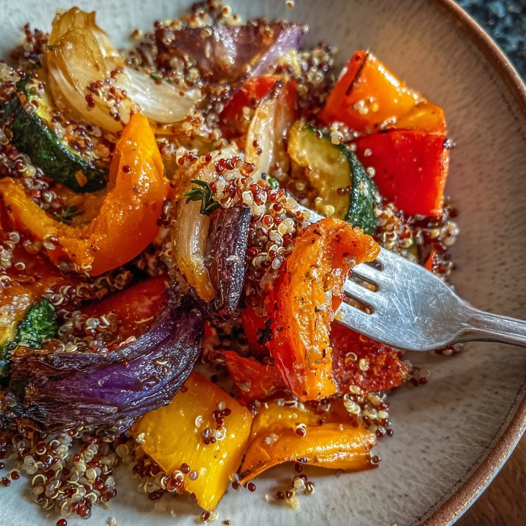 Mittagessen vegetarisch für die Familie
