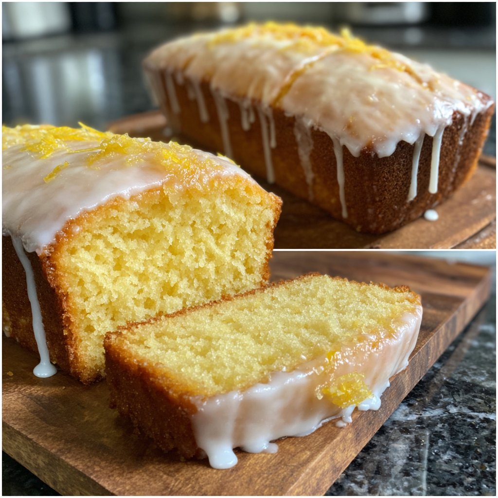 Zitronenkuchen mit Joghurt