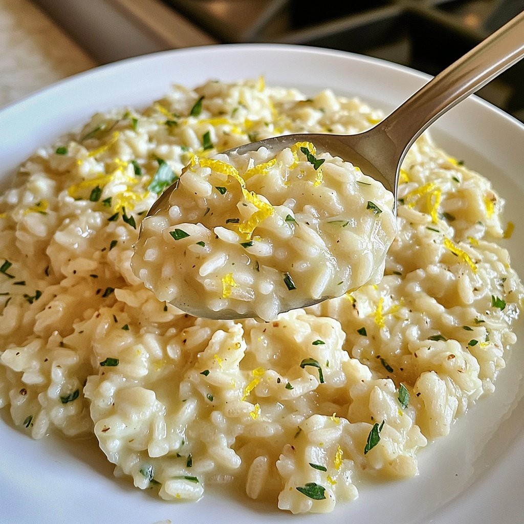 Risotto mit Zitronenschale