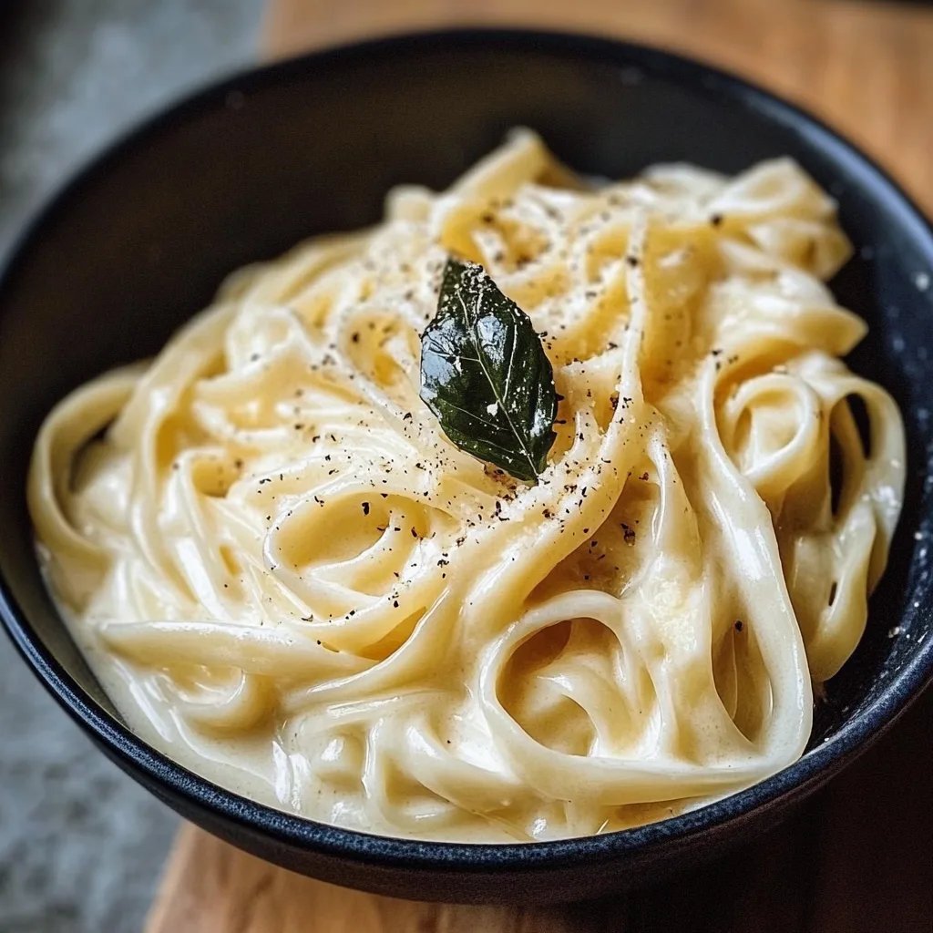 Cremige Nudeln in Käse-Sahne-Soße