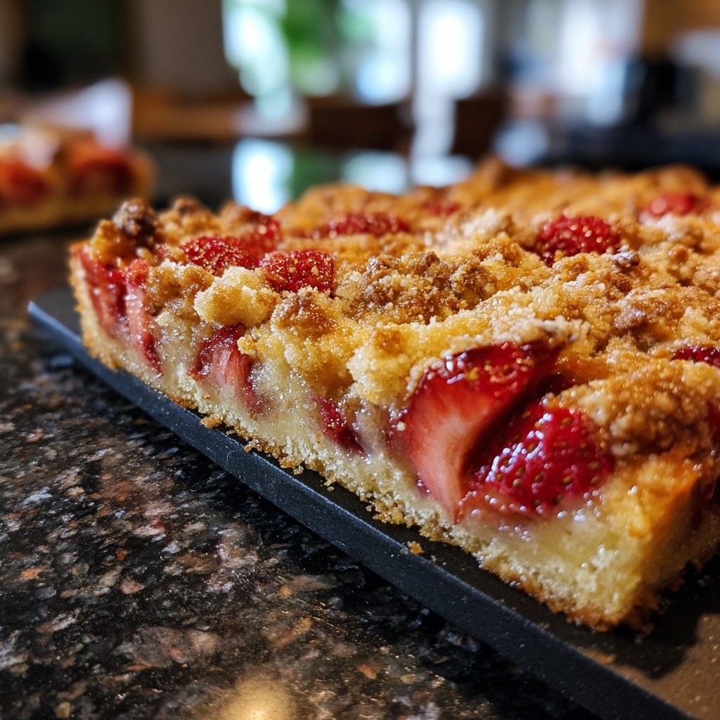 Erdbeer Kuchen Mit Streuseln
