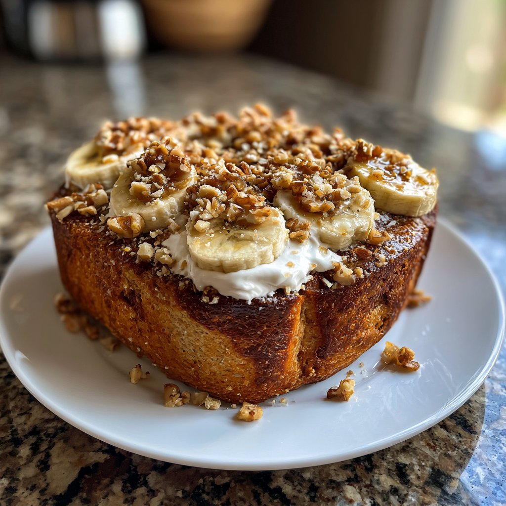 Bananenkuchen mit Joghurt