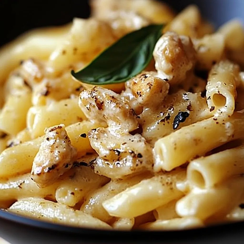 Honig-Pfeffer-Hähnchen-Pasta