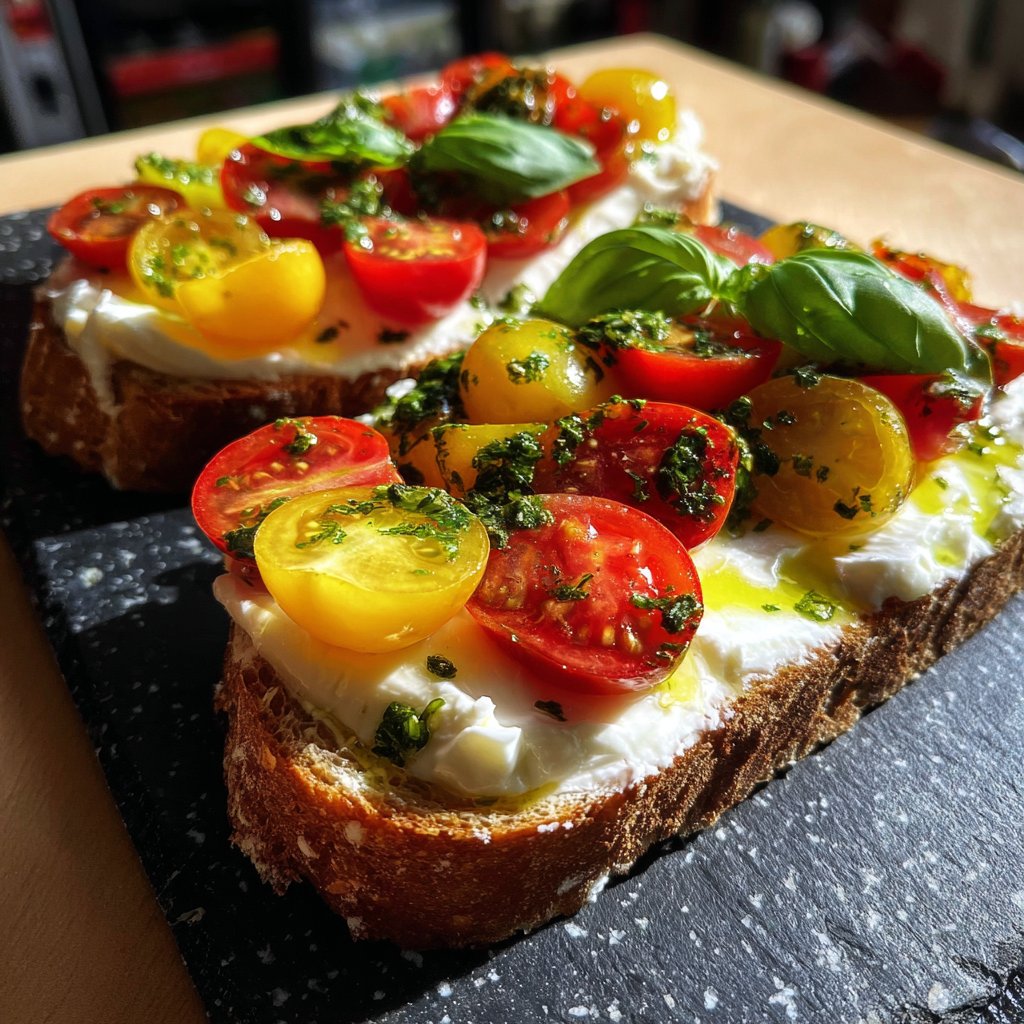 Caprese mit Büffelmozzarella