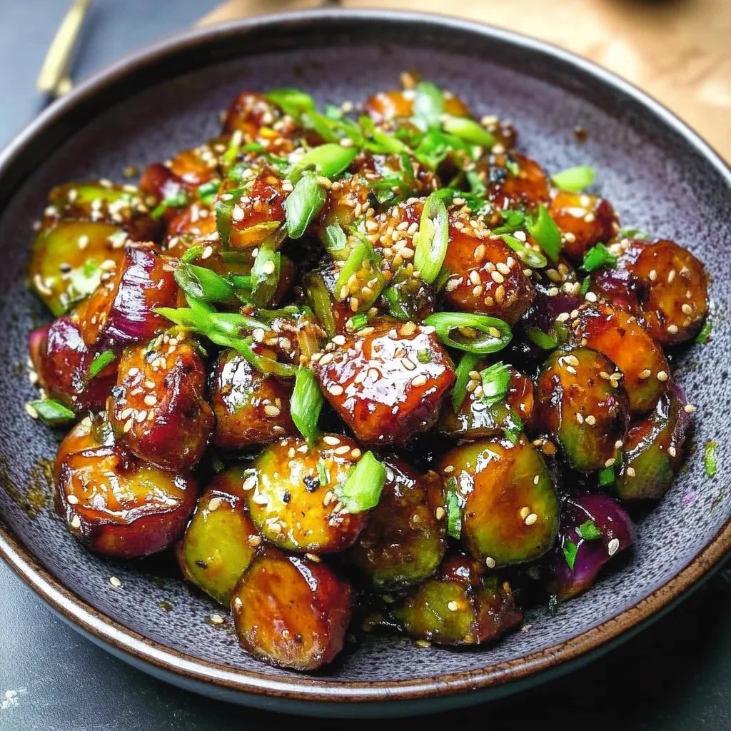 Rosenkohl mit Gochujang