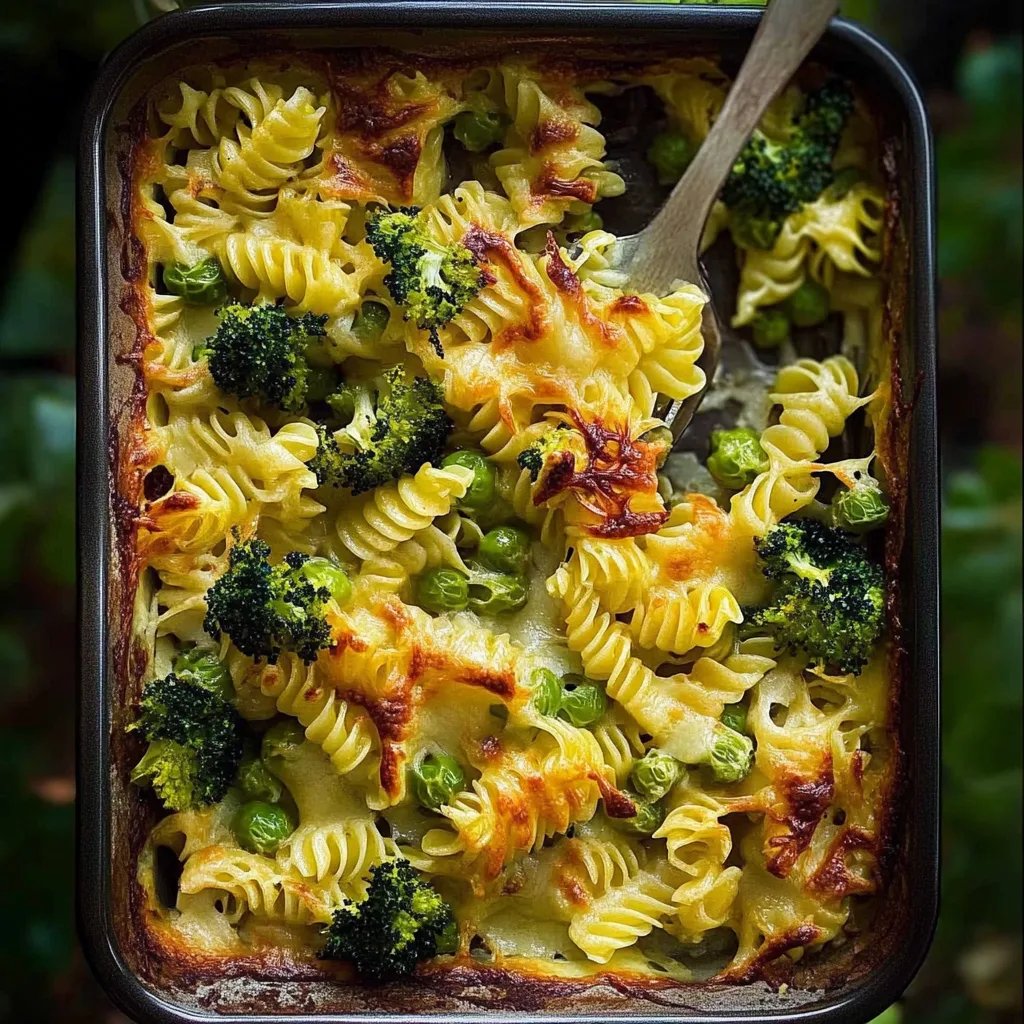 Einfacher Brokkoli-Nudelauflauf